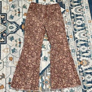 Free people curvy flared pants